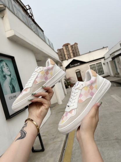 Louis Vuitton Nautical Embroidered Sneakers - Image 2