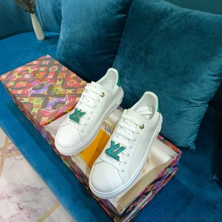 Louis Vuitton Valentine's Day limited edition couple casual sports sneakers