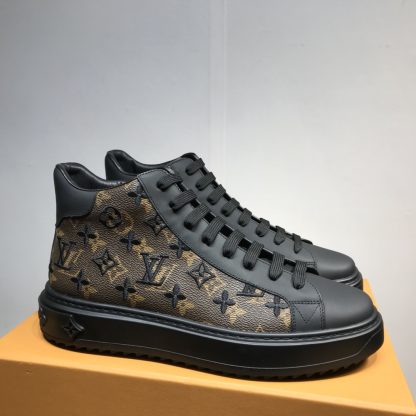 Louis Vuitton mid-cut new casual couple shoes - Image 2