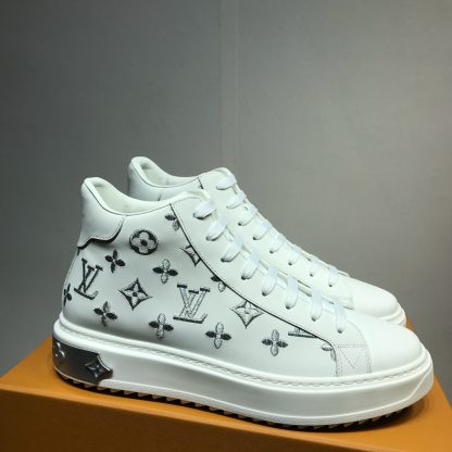 Louis Vuitton mid-cut new casual couple shoes - Image 2
