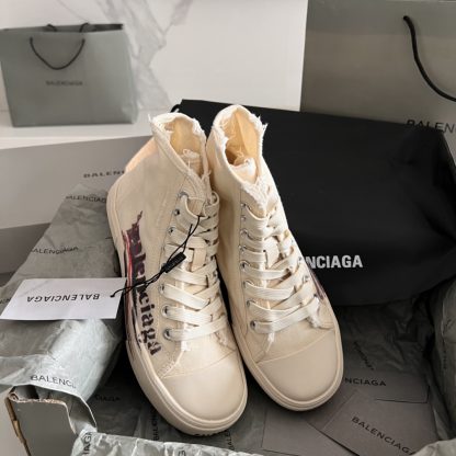 Balenciaga high-top casual cloth shoes - Image 2