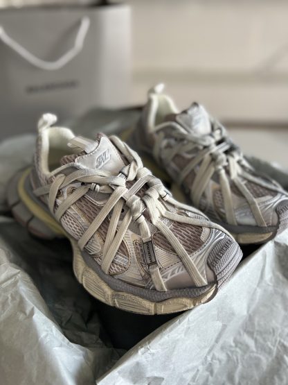 Balenciaga Spider-Man Metallic Style Sports Shoes