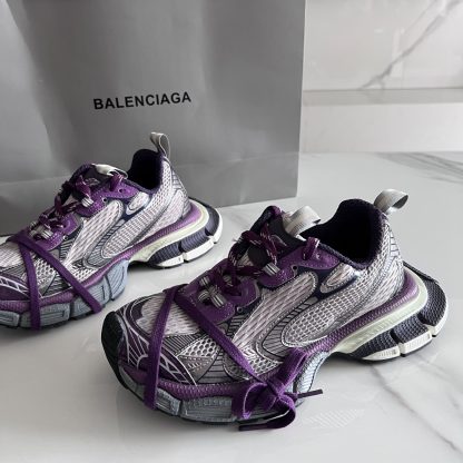 Balenciaga purple fashionable trendy running shoes - Image 2