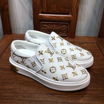 Louis Vuitton low-top new casual couple shoes - Image 2