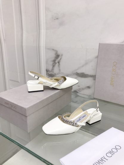 Jimmy Choo new rhinestone goddess sandals - Image 2