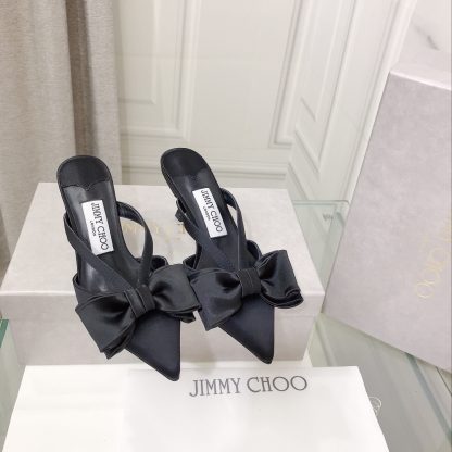 Jimmy Choo Bow Heeled Shoes - Image 2