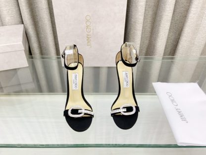 Jimmy Choo classic elegant diamond buckle fashion high heels - Image 2