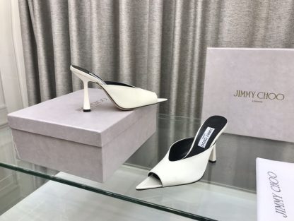 Jimmy Choo fashionable versatile open-toe high heels - Image 2