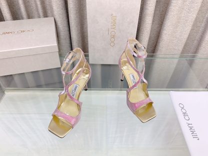 Jimmy Choo Fashion Square Toe High Heels - Image 2