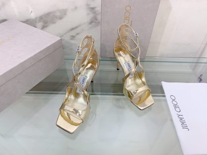 Jimmy Choo Fashion Square Toe High Heels - Image 2