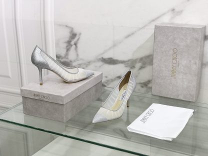 Jimmy Choo stylish mesh high heels - Image 2