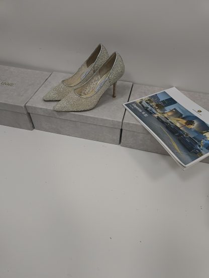 Jimmy Choo mesh stylish exquisite high heels - Image 2