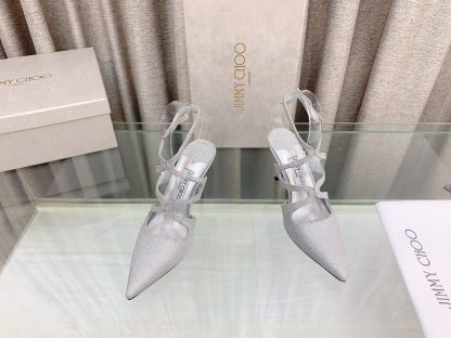 Jimmy Choo glitter high heels - Image 2
