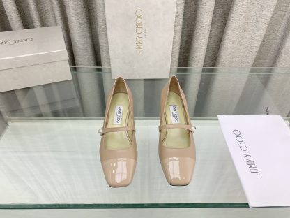 Jimmy Choo New Mary Jane Block Heel Pumps - Image 2