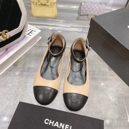 Chanel Comfort Classic Almond Black with Mary Jane Shoes - Image 2
