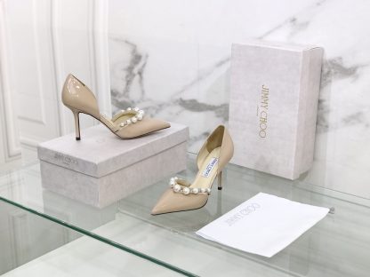 Jimmy Choo new pearl diamond goddess series high heels - Image 3