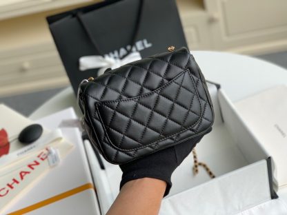 Chanel bag Platinum Edition Metal Round Ball Square Fat Handbag - Image 2