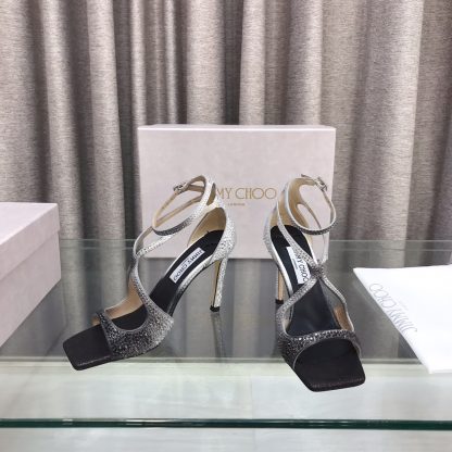 Jimmy Choo New Rhinestone High Heels - Image 2