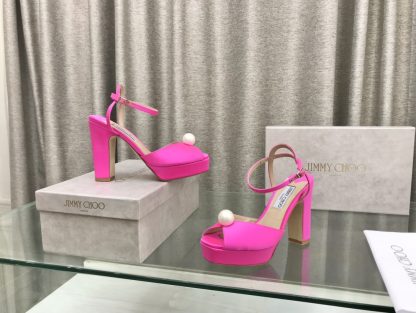 Jimmy Choo Pearl High Heel Sandals - Image 2