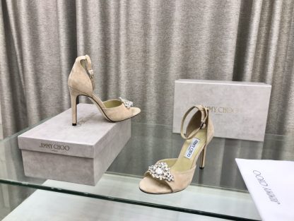 Jimmy Choo classic diamond buckle fashion high heels - Image 2