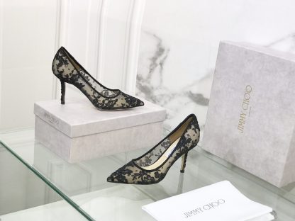 Jimmy Choo lace high-heeled shoes - Image 2