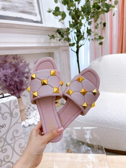 VALENTINO Studded Fashion Slippers - Image 3