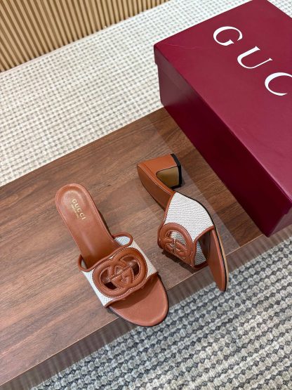 Gucci high heel sandals - Image 2