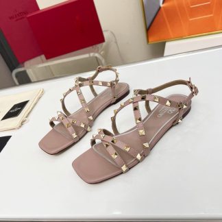 VALENTINO stylish simple rivet exquisite sandals