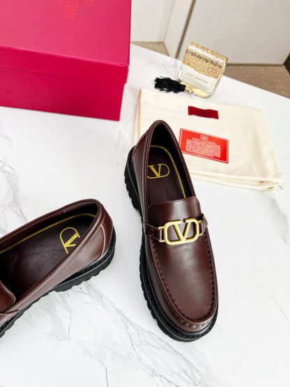 VALENTINO fashion vintage loafers casual shoes - Image 2