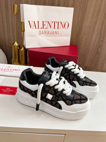 VALENTINO Fashion Couple Thick Strap Casual Shoes - Image 2
