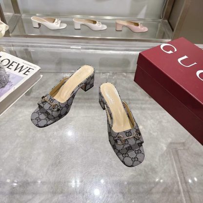 Gucci classic women's high heel sandals - Image 2