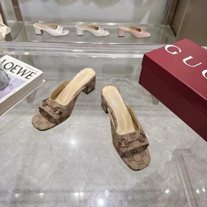 Gucci classic women's high heel sandals - Image 2