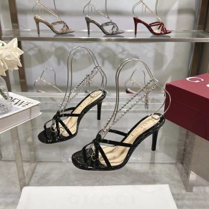 Gucci classic women's high heel sandals - Image 2