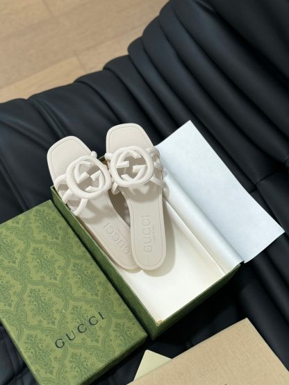 Gucci classic double G upper beach jelly shoes - Image 2