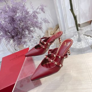 VALENTINO pointed toe studded element fashionable sandals high heels