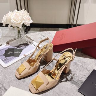 VALENTINO Simple Elegant Woven High Heels