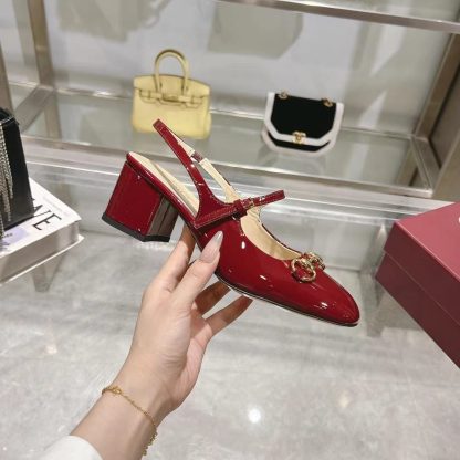 Gucci Women's Horsebit Closed Toe Sandals - Image 2
