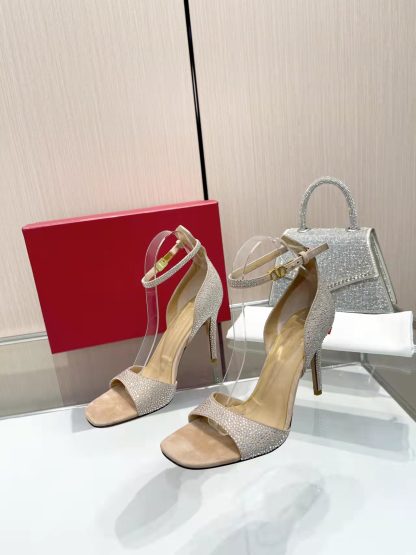 VALENTINO exquisite diamond-studded high heels - Image 2