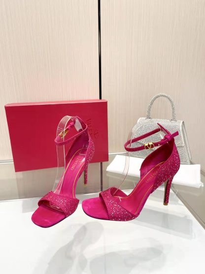 VALENTINO diamond-embellished high heels - Image 2