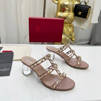 VALENTINO Transparent Heel Film Sandals High Heels