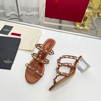 VALENTINO Transparent Heel Film Sandals High Heels