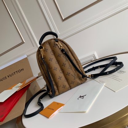Louis Vuitton monogram backpack mini double backpack - Image 2