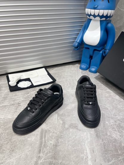 Chanel Spring and Summer Ultra High Quality Black Fashionable Casual Sports Sneakers - Image 2