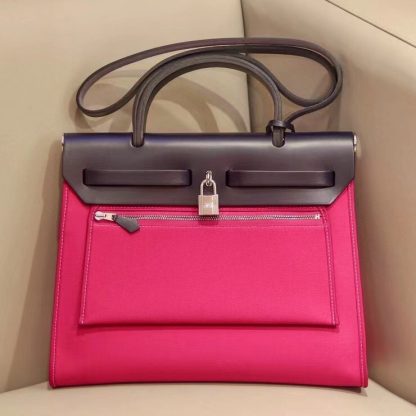 Hermès Daily Versatile Red Herbag 31Cm - Image 2