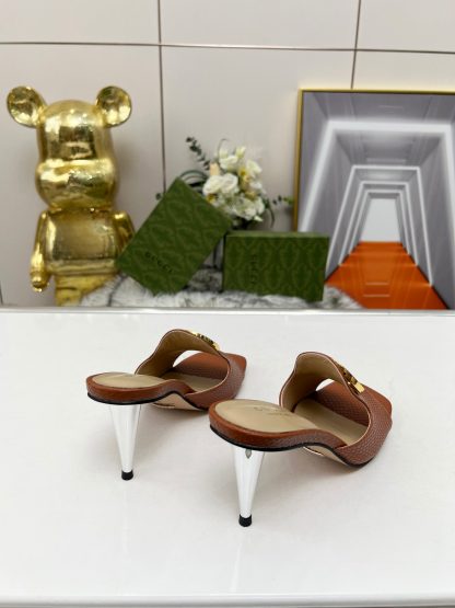 Gucci high heel slippers - Image 2