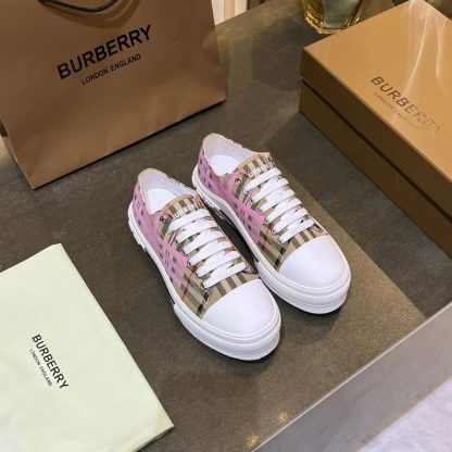 Burberry Vintage Check Cotton Sneakers