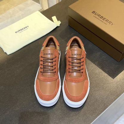 Burberry classic check casual sneakers - Image 2