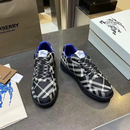 Burberry classic check casual sneakers - Image 2