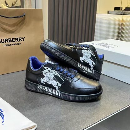 Burberry Classic Shape Patterned Sneakers - Image 3