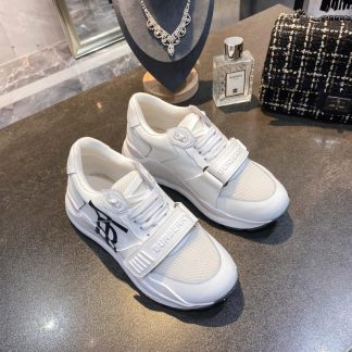 Burberry Printed Thick Sole Sneakers